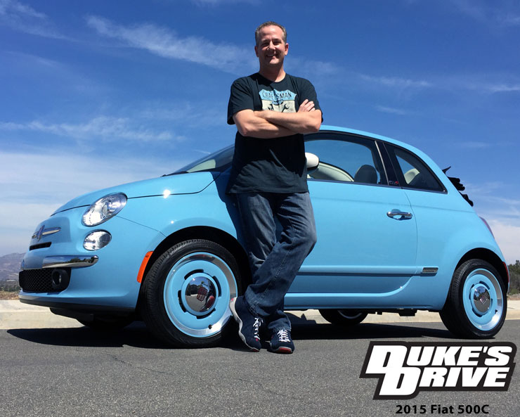 Duke's Drive: 2015 FIAT 500C Lounge Cabrio