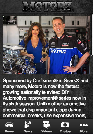 Motorz TV Show App