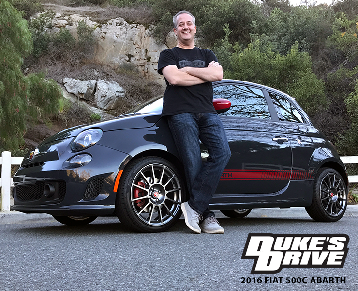 Duke's Drive: 2016 FIAT 500C ABARTH Review - Chris Duke