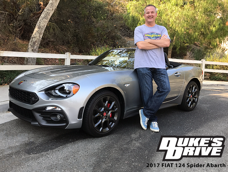 Duke S Drive 2017 Fiat 124 Spider Abarth Review Chris Duke