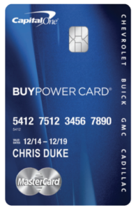 gm capital card buypower into ing fall duke chris tv sponsored following motorz opinions own