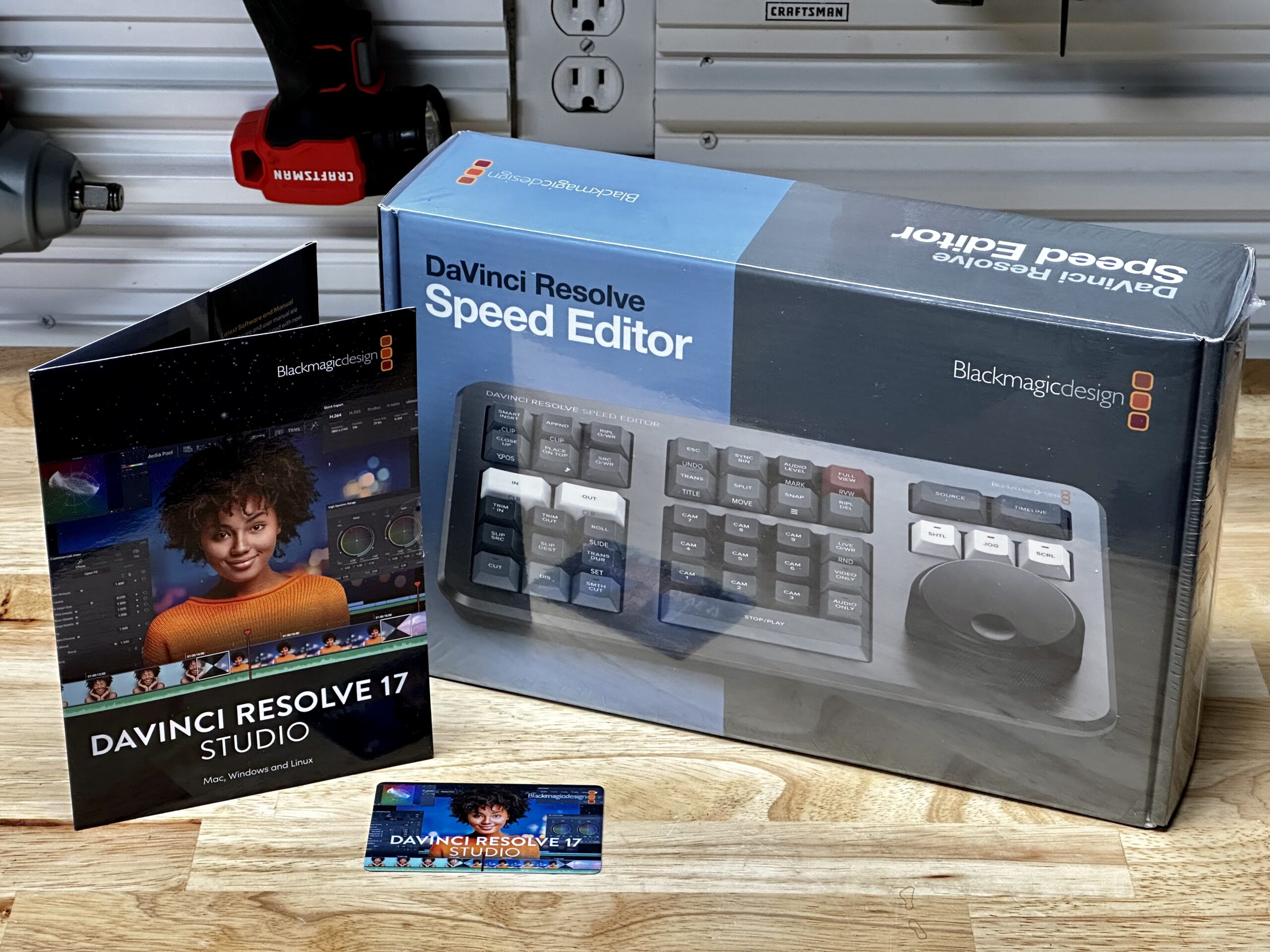 $295 DaVinci Resolve Studio with Speed Editor - Chris Duke